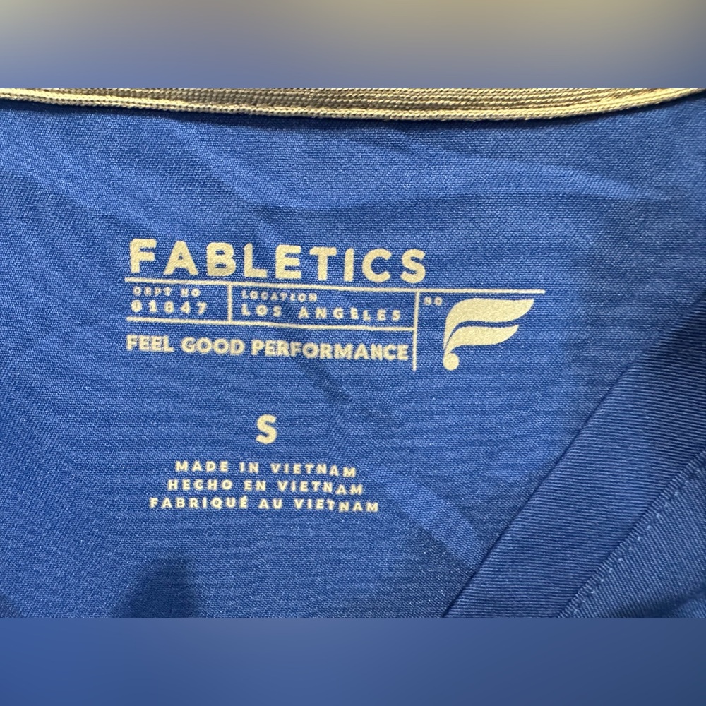 Fabletics - Small - Method Flex 2-Pocket Scrub To… - image 3